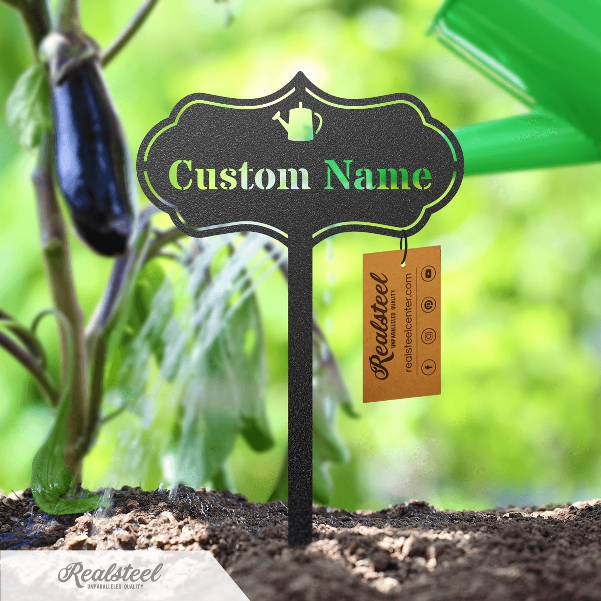 garden tags for plants Personalize Your Gardens Appearance: Custom Seed & Plant Markers –  RealSteel Center