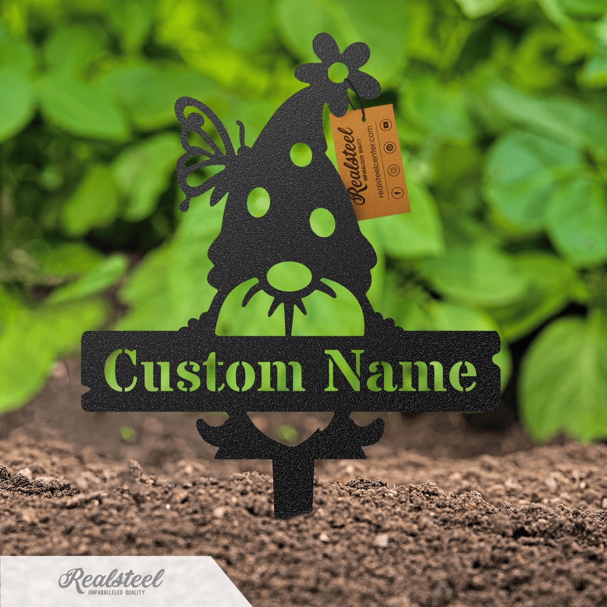 Personalize Your Garden: Custom Garden Gnome Plant Markers