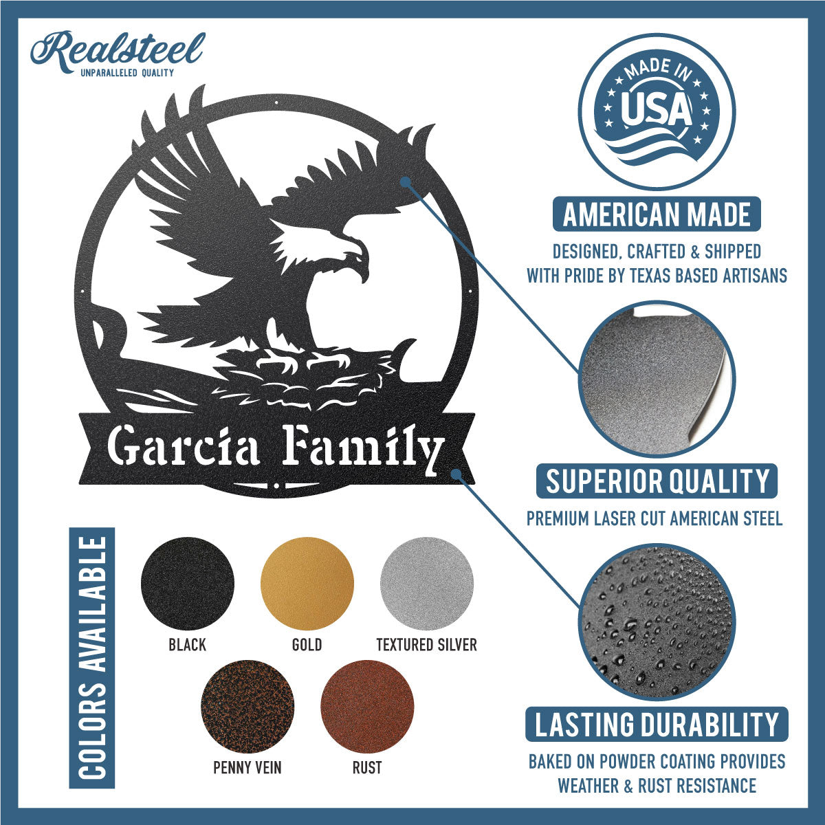 Eagle’s Nest Monogram  - RealSteel Center