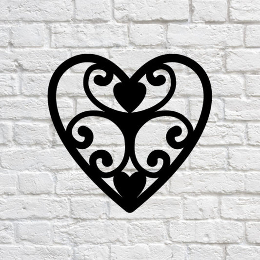 Elegant Heart Wall Art  - RealSteel Center