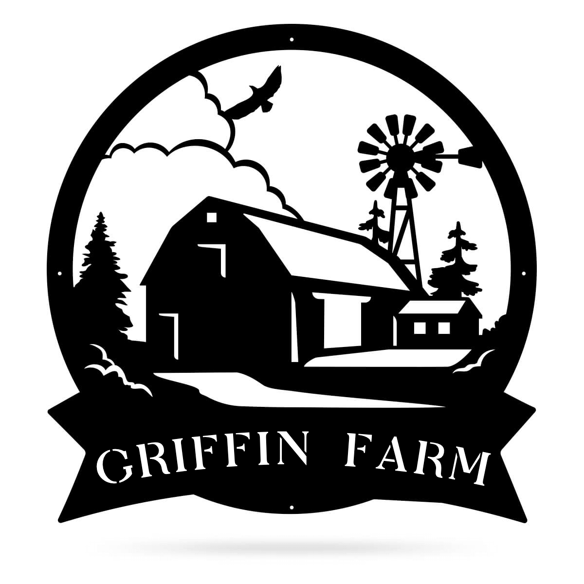 Farmhouse Monogram  - RealSteel Center