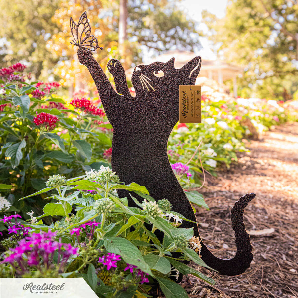 Garden Art - Cats 3 Pack - RealSteel Center