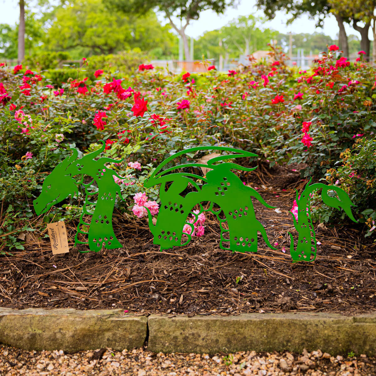 Dragons Have Nested In The Garden! RealSteel Garden Art - Dragon