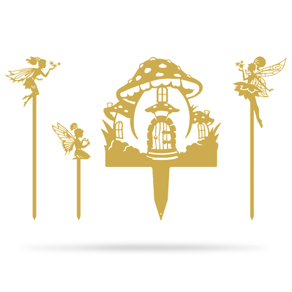 Garden Art - Fairy Starter Set Assorted / Gold - RealSteel Center