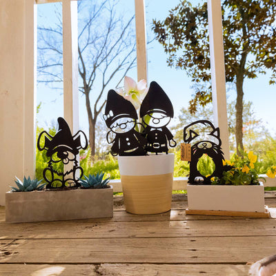 Flower Pot Gnomes - 4 Pack  - RealSteel Center