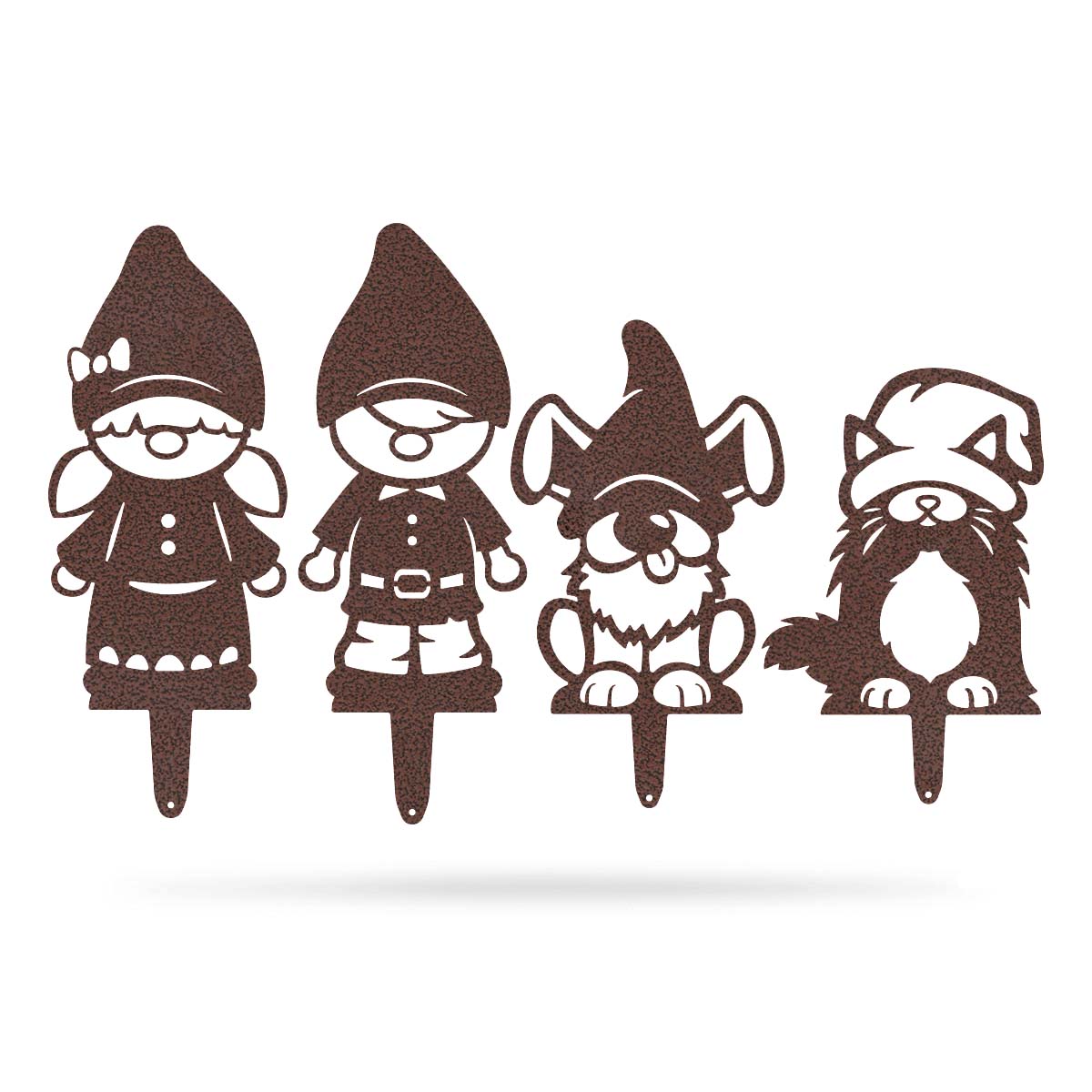 Flower Pot Gnomes - 4 Pack Assorted / Penny Vein - RealSteel Center