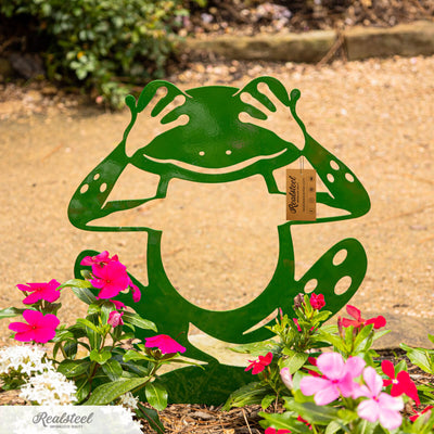 Garden Art - Frogs 3 Pack  - RealSteel Center