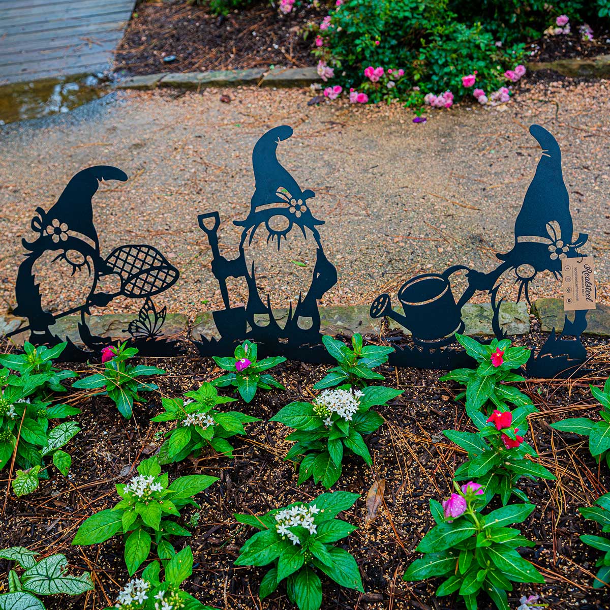 Garden Art - Gnomes Gardening Pack  - RealSteel Center