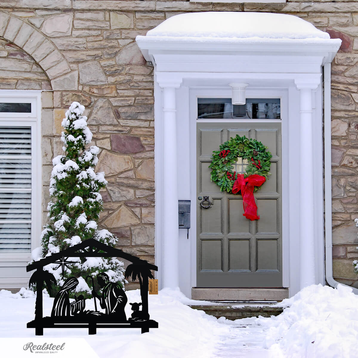 Garden Art - Nativity Scene  - RealSteel Center