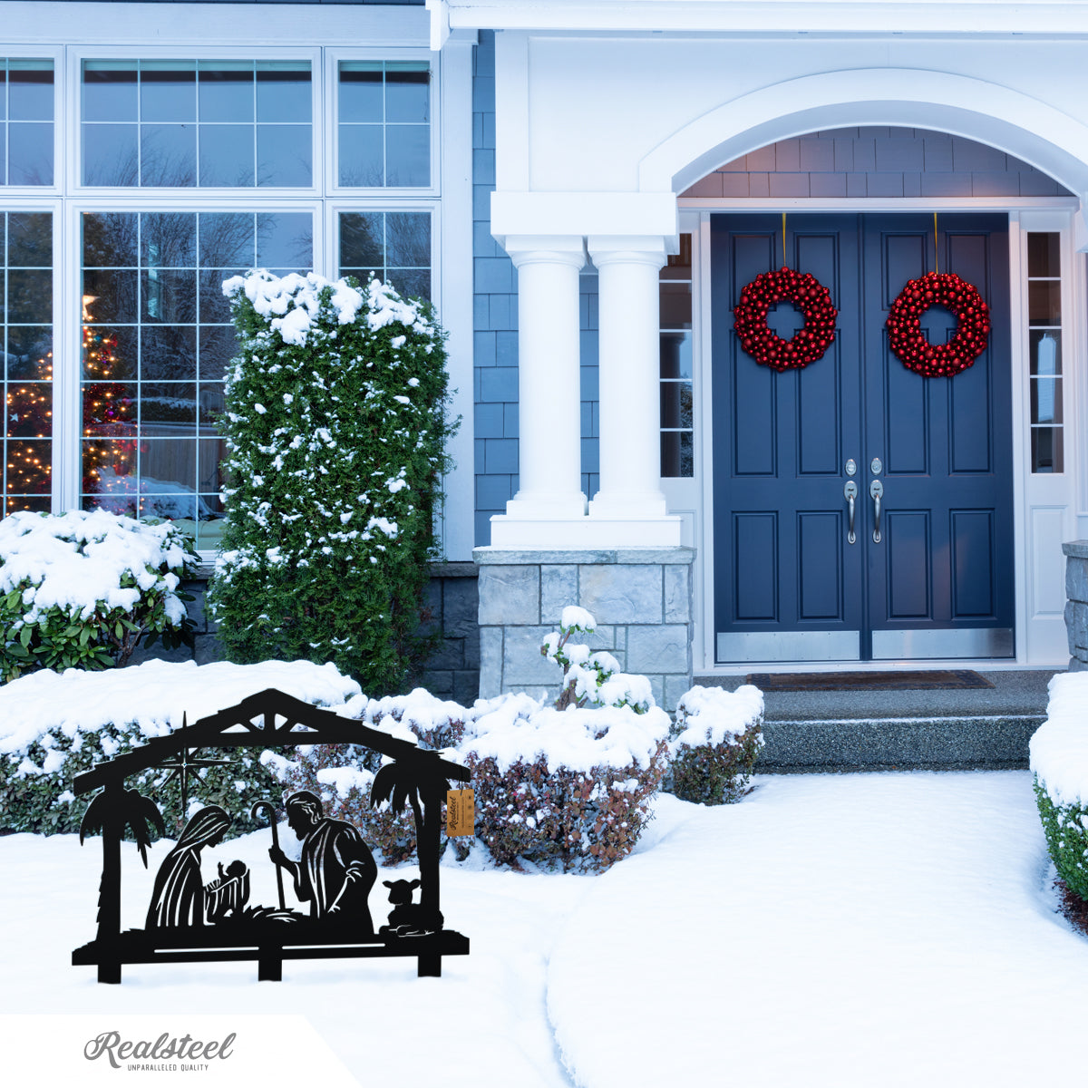 Garden Art - Nativity Scene  - RealSteel Center