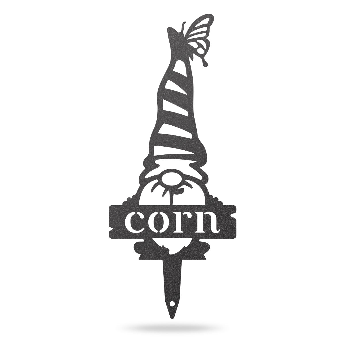 Garden Gnomes Plant Markers Small / Black / Corn - RealSteel Center