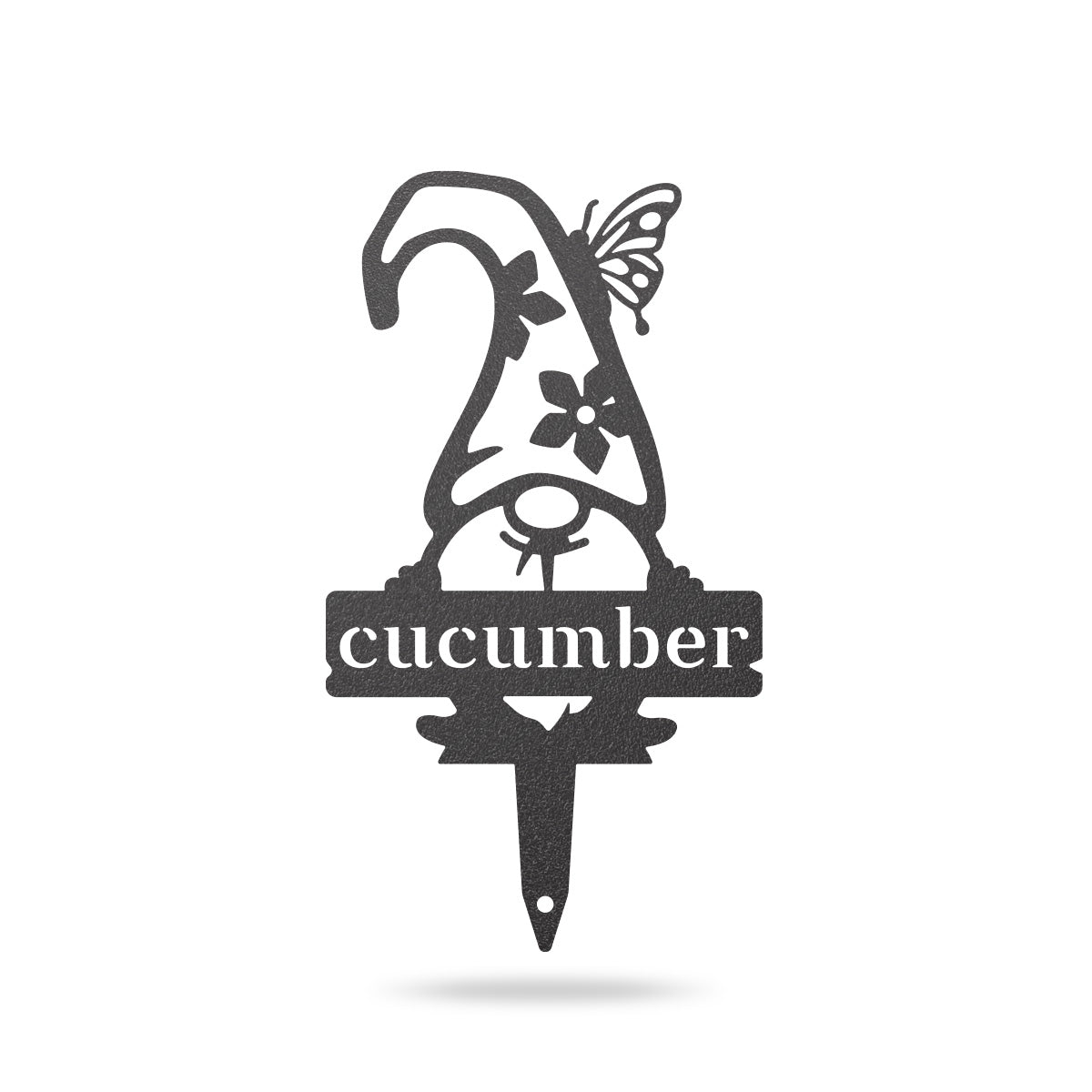 Garden Gnomes Plant Markers Small / Black / Cucumber - RealSteel Center