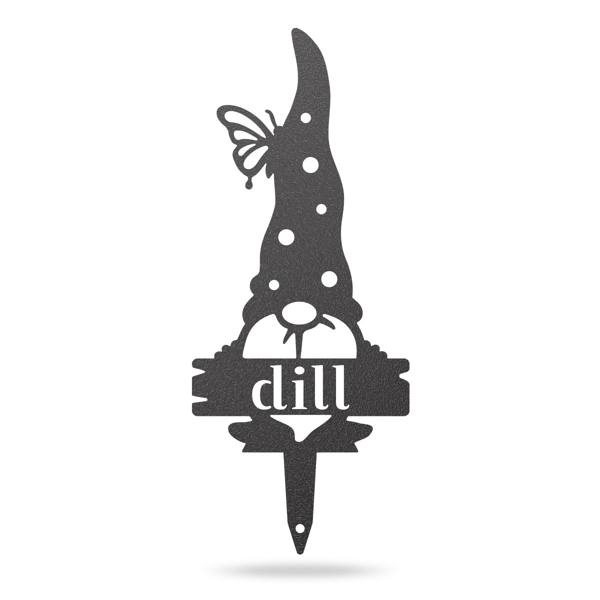 Garden Gnomes Plant Markers Small / Black / Dill - RealSteel Center