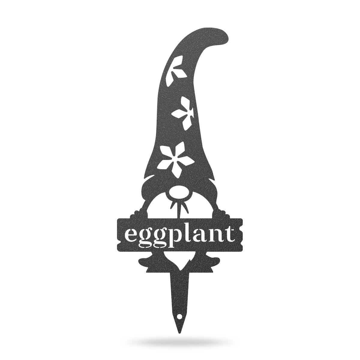 Garden Gnomes Plant Markers Small / Black / Eggplant - RealSteel Center