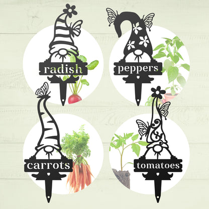 Garden Gnomes Plant Markers  - RealSteel Center