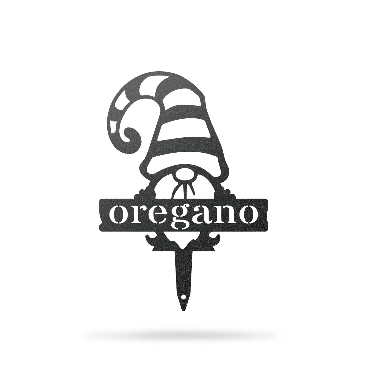 Garden Gnomes Plant Markers Small / Black / Oregano - RealSteel Center