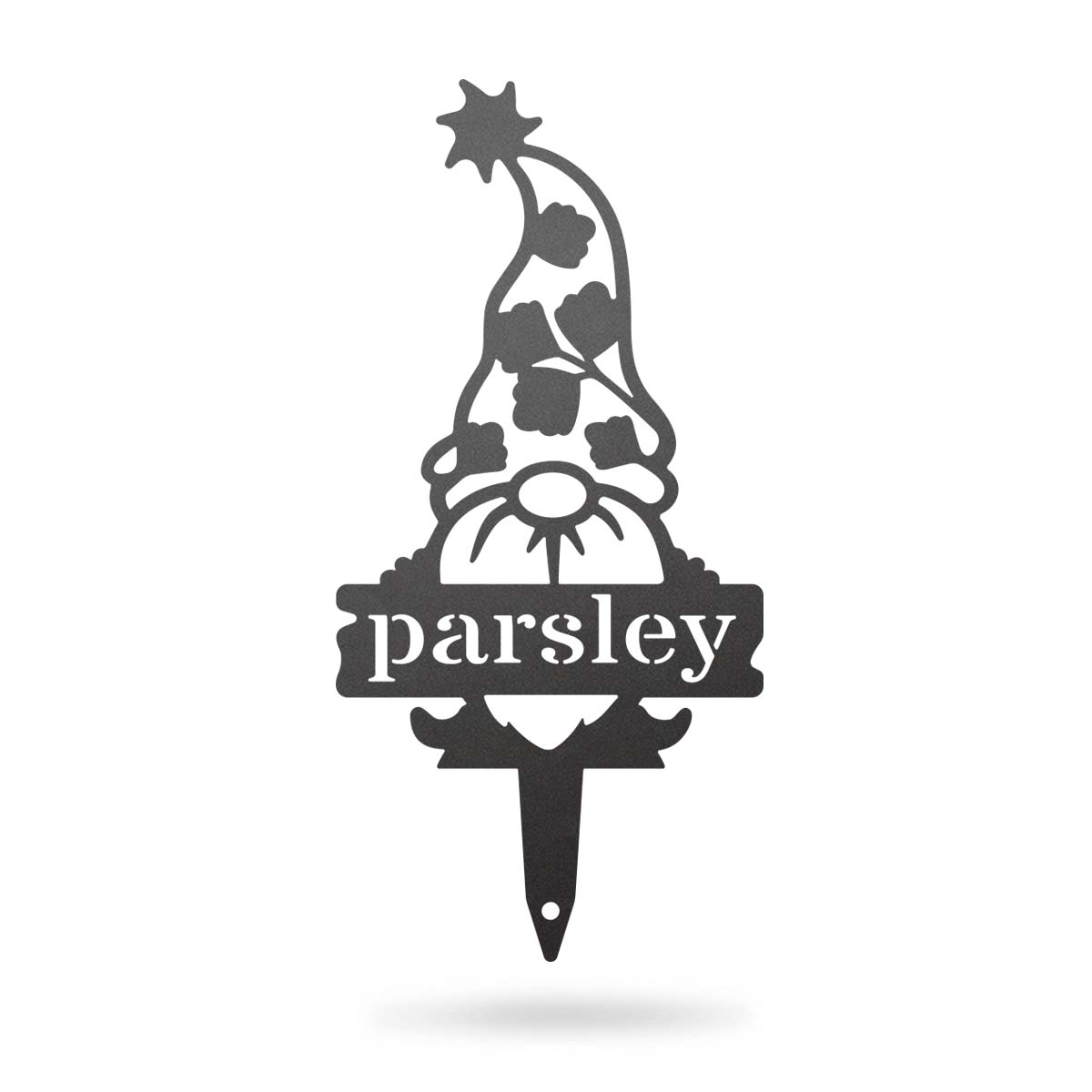 Garden Gnomes Plant Markers Small / Black / Parsley - RealSteel Center