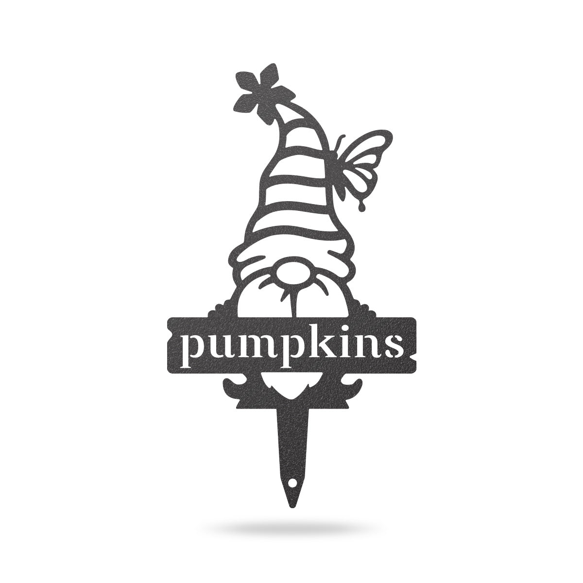 Garden Gnomes Plant Markers Small / Black / Pumpkins - RealSteel Center