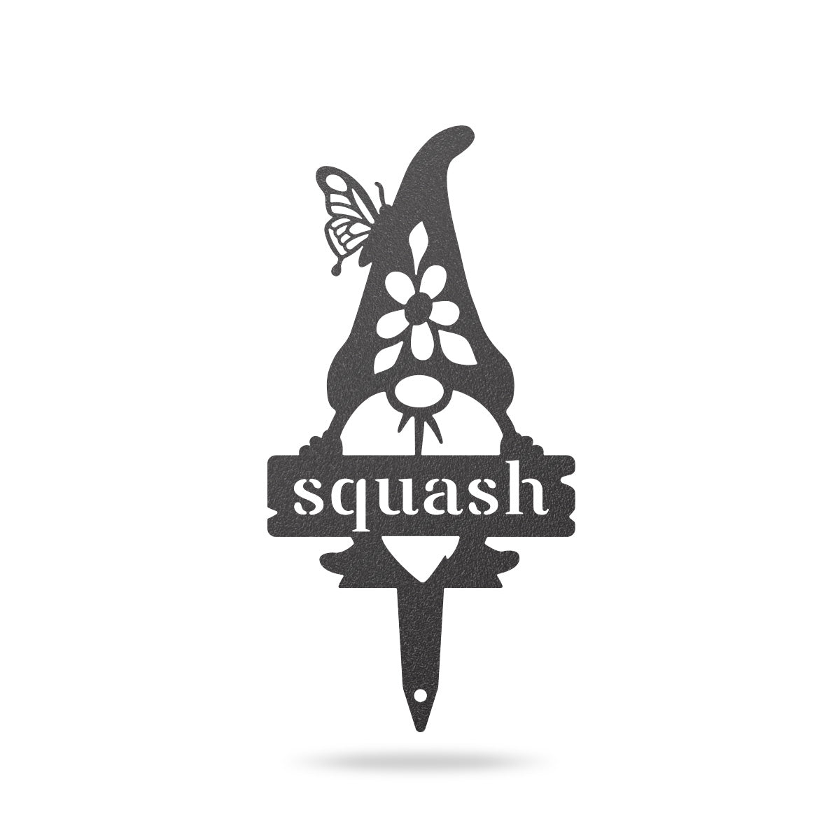 Garden Gnomes Plant Markers Small / Black / Squash - RealSteel Center