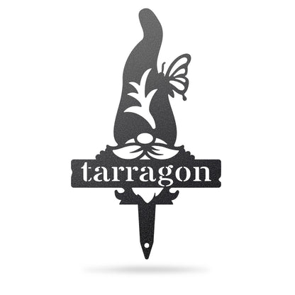 Garden Gnomes Plant Markers Small / Black / Tarragon - RealSteel Center