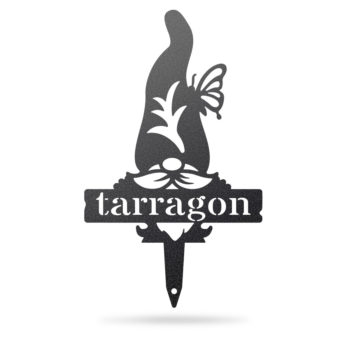 Garden Gnomes Plant Markers Small / Black / Tarragon - RealSteel Center