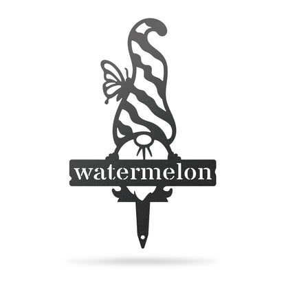 Garden Gnomes Plant Markers Small / Black / Watermelon - RealSteel Center