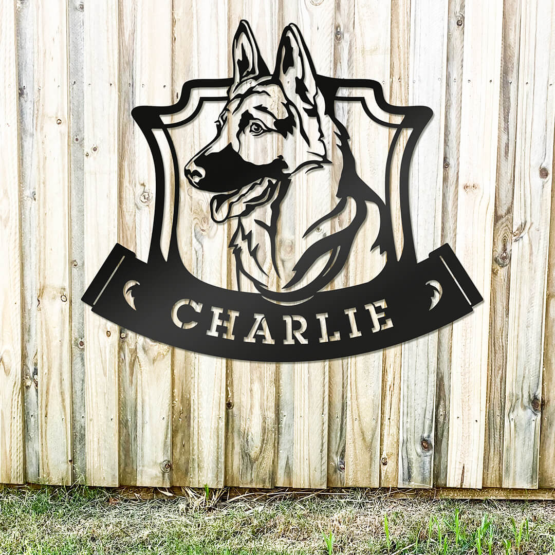 German Shepherd Monogram  - RealSteel Center