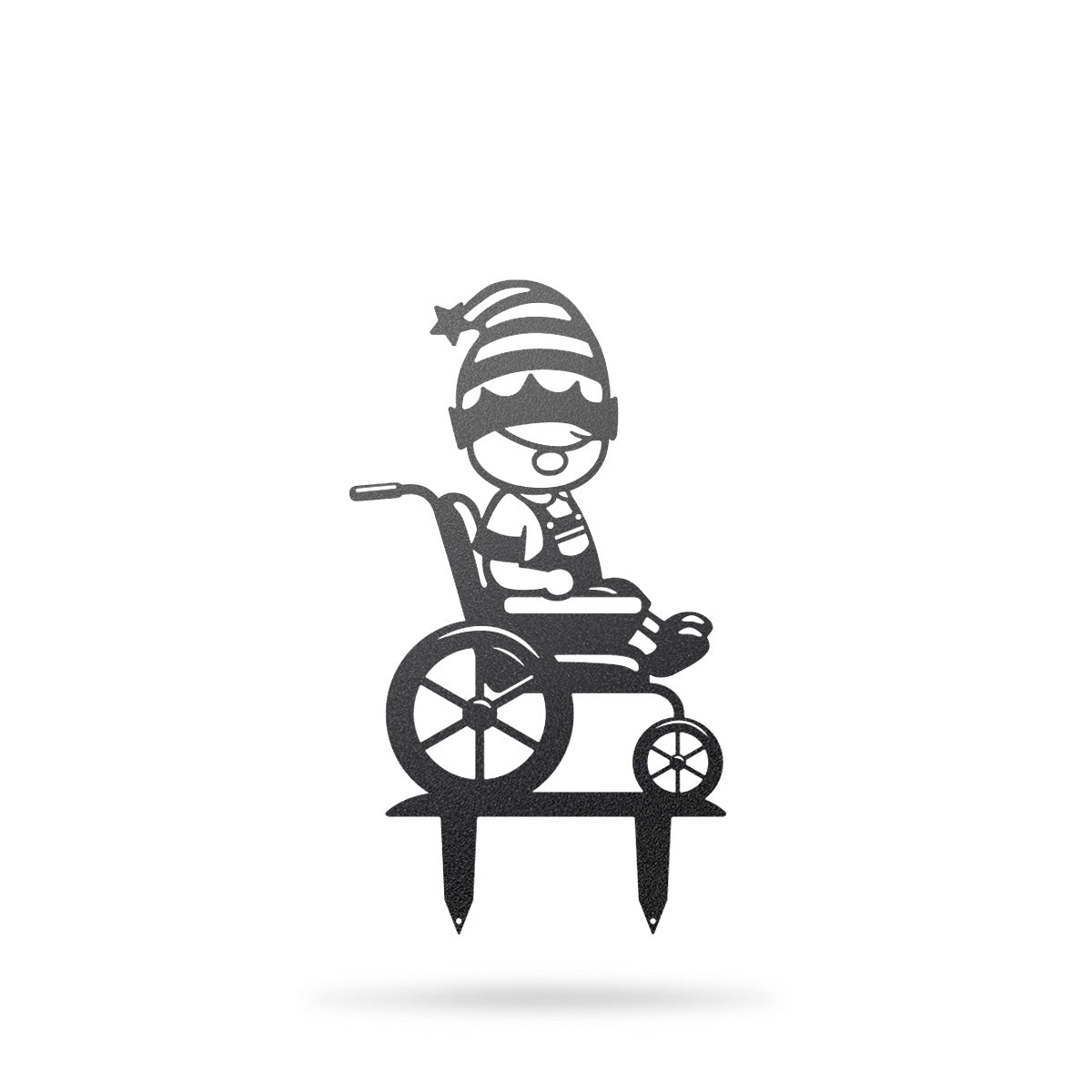 Build Your Gnome Family Assorted / Black / Boy With Wheelchair - RealSteel Center