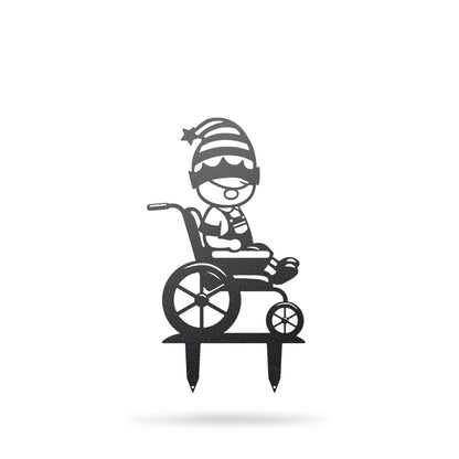 Build Your Gnome Family Assorted / Black / Boy With Wheelchair - RealSteel Center