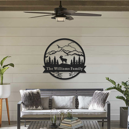 Great Outdoors Bighorn Sheep Monogram  - RealSteel Center