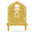 Halloween Tombstone Monogram 30"x21" / Gold - RealSteel Center