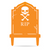 Halloween Tombstone Monogram 30"x21" / Orange - RealSteel Center