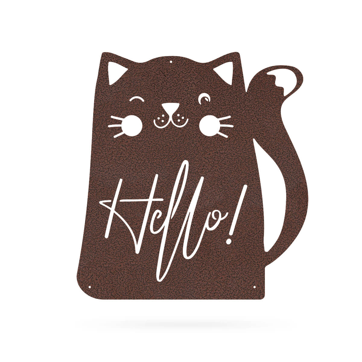 Hello Cat Wall Art 18" / Penny Vein - RealSteel Center