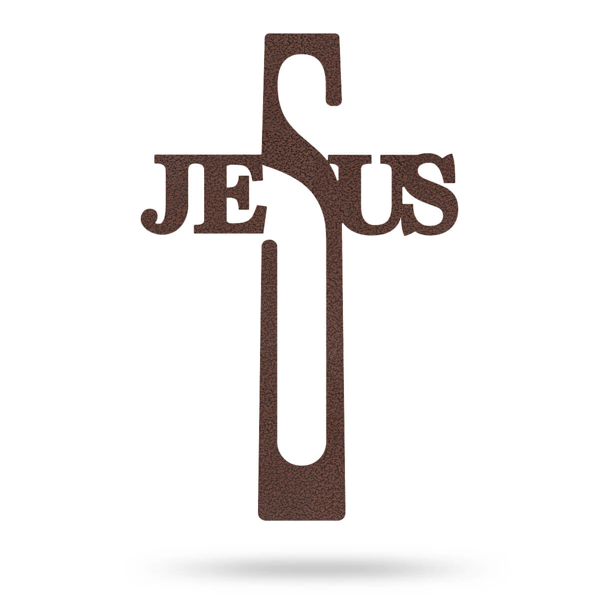 Jesus Cross Wall Art 8"x16" / Penny Vein - RealSteel Center