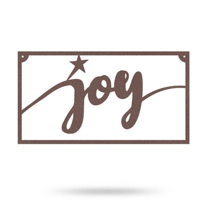 Joy Metal Sign 8"x15" / Penny Vein - RealSteel Center