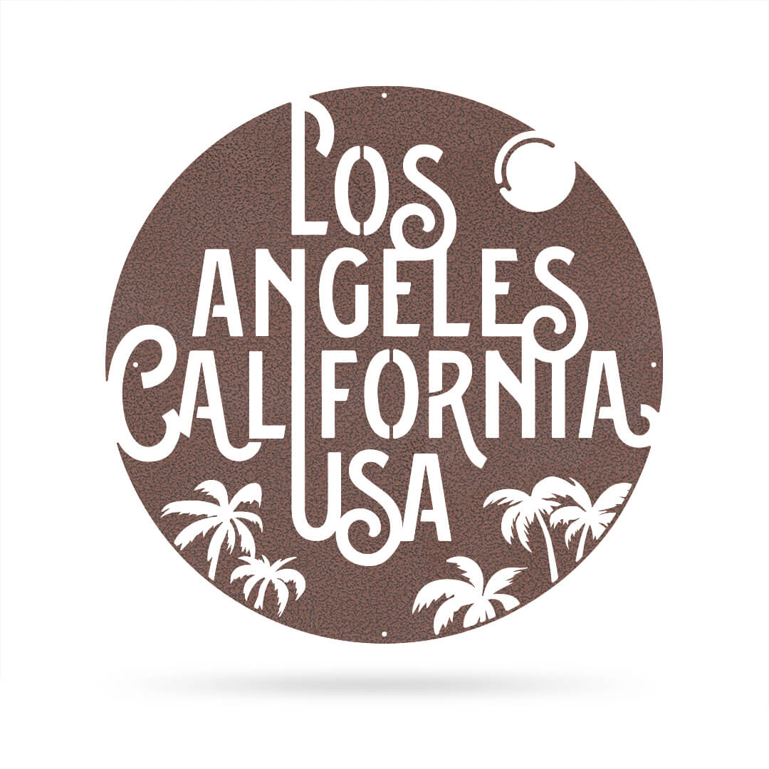 Los Angeles Metal Décor 18" / Penny Vein - RealSteel Center