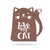 Love My Cat Wall Art 18" / Rust - RealSteel Center