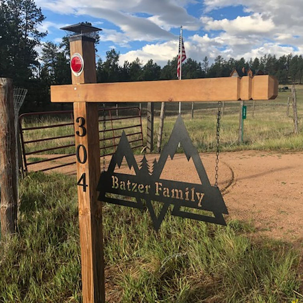 Mountains Split Monogram  - RealSteel Center