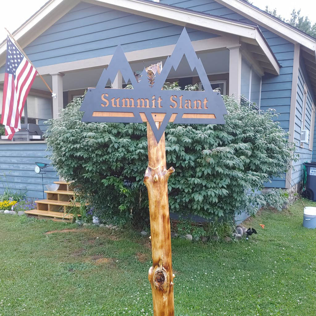 Mountains Split Monogram  - RealSteel Center