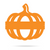 Pumpkin Monogram 18" / Orange - RealSteel Center