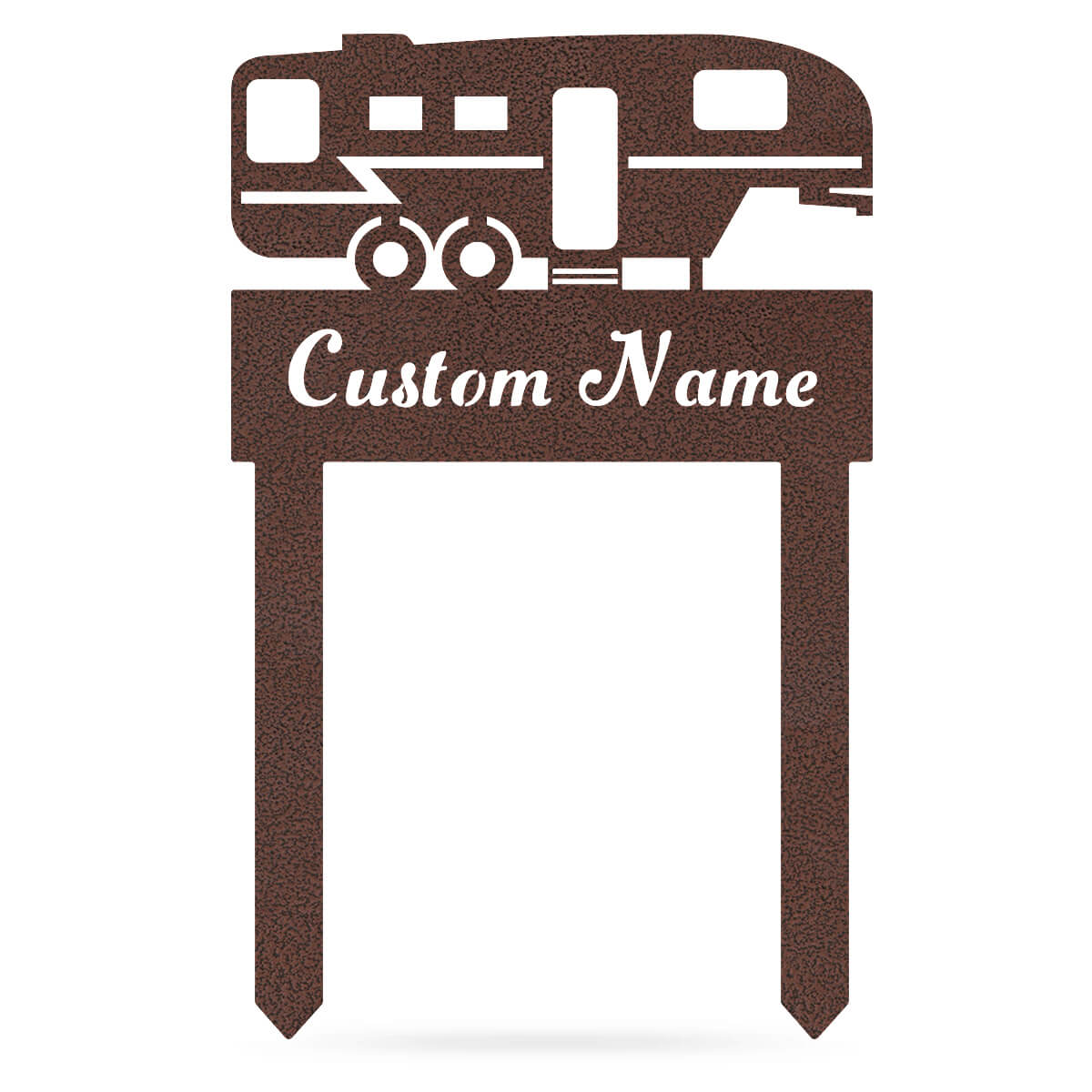 RV Camp Site Monogram 24"x36" / Penny Vein - RealSteel Center