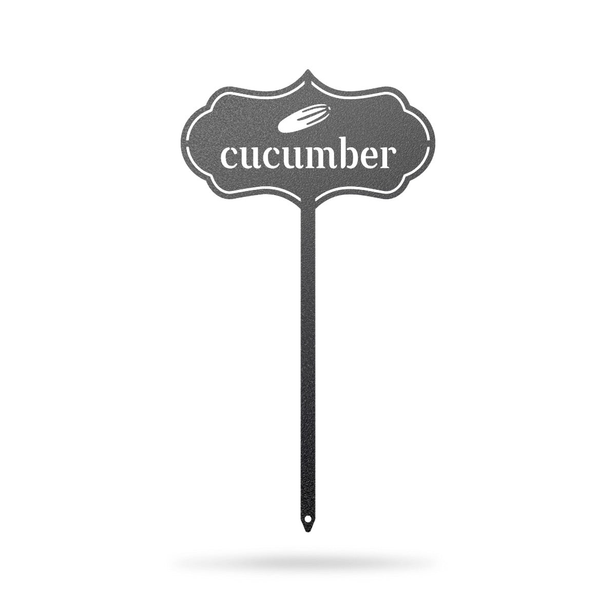 Seed & Plant Markers 6 x 11 / Black / Cucumber - RealSteel Center