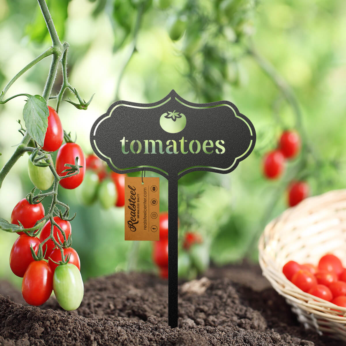garden seed markers Elevate Your Gardens Appearance: Handcrafted Seed & Plant Markers – RealSteel Center