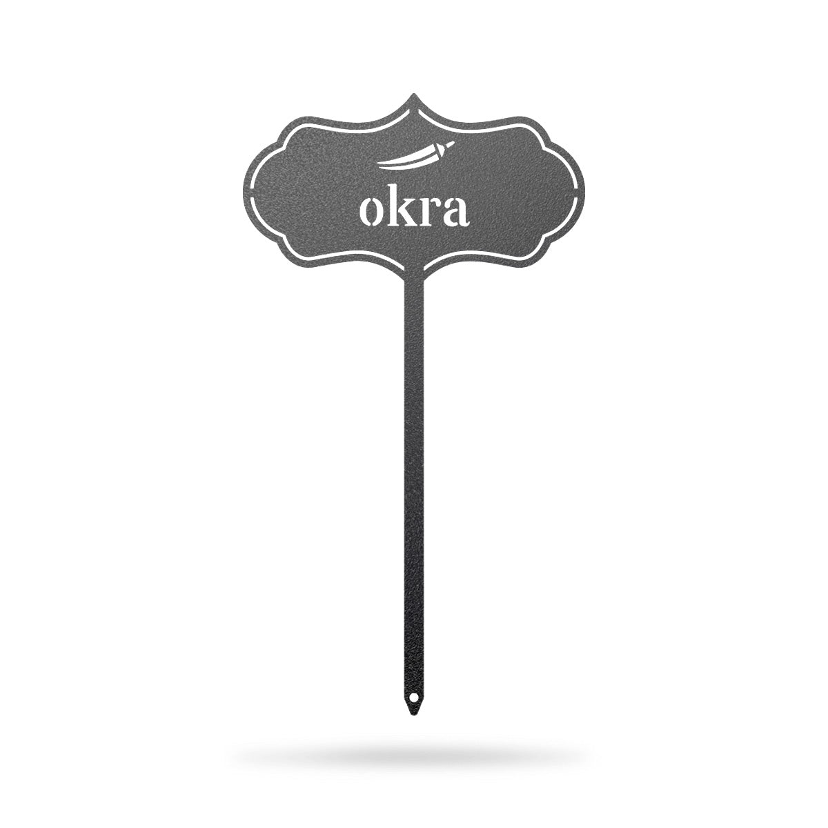 Seed & Plant Markers 6 x 11 / Black / Okra - RealSteel Center