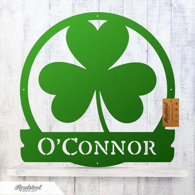 Shamrock Monogram  - RealSteel Center