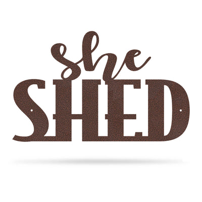 She Shed Wall Art 7.5"x12" / Penny Vein - RealSteel Center