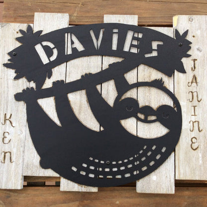 Sloth Character Monogram  - RealSteel Center