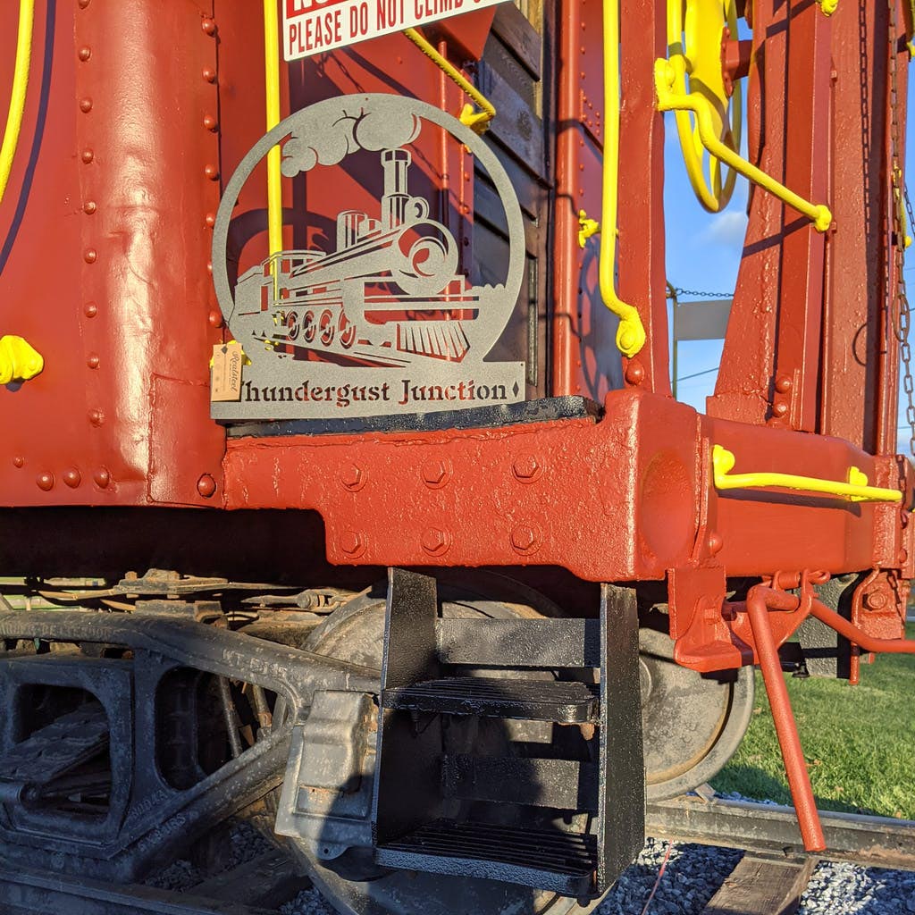 Steam Train Monogram  - RealSteel Center