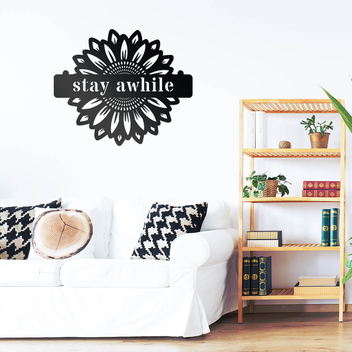 Sunflower Monogram  - RealSteel Center