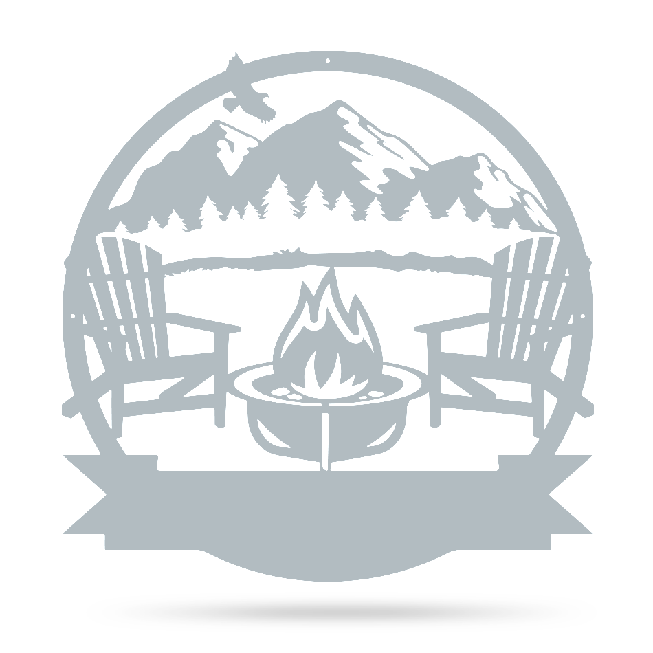 Personalized Campfire Monogram  - RealSteel Center